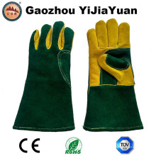 Ab grado de corte de cuero de vaca Split cuero guantes de soldadura de mano